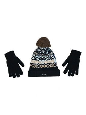 Texas beanie and gloves